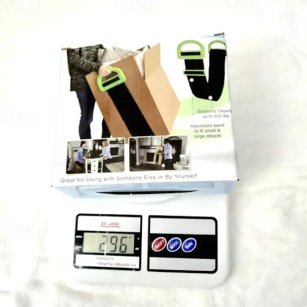 Adjustable Lifting Moving Strap Furniture Moving Straps for Furniture, Boxes, Mattress, Construction Materials and Heavy, Supports Up to 220 Lbs