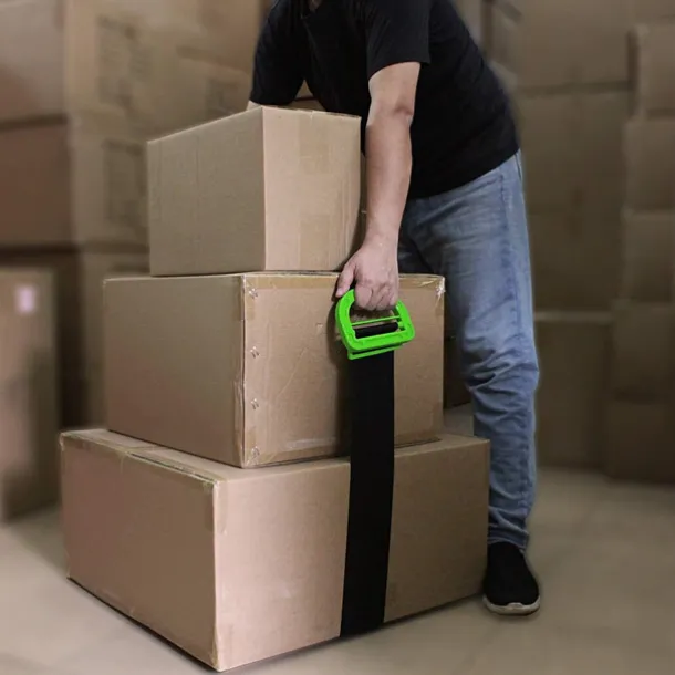 Adjustable Lifting Moving Strap Furniture Moving Straps for Furniture, Boxes, Mattress, Construction Materials and Heavy, Supports Up to 220 Lbs