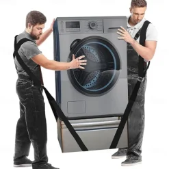 Adjustable Moving Straps, Furniture Moving Straps Lifting Straps for 2 Movers Shoulder Lifting and Moving System for Move Furniture, Appliances, Mattresses, Heavy Objects up to 800 lbs