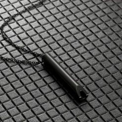 Aerosolry Breathlace,Stainless Steel Pendant Necklace Whistle for Meditation, Mindfulness, Breathing Techniques, Stress Relief, and Anxiety Reduction during Yoga