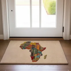 African Independence Day Doormat Kitchen Mat Floor Mat Non-Slip Area Rug Oil Proof Rug Indoor Outdoor Mat Bedroom Decor Bathroom Mat Entrance Rug