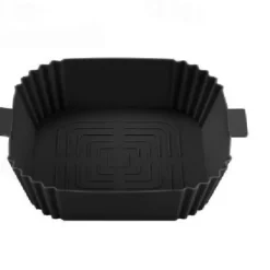 Air Fryer Silicone Bakeware Multi-Functional Barbecue Mat Baking Oven Easy To Clean Oil-Proof Silicone Mat Tray