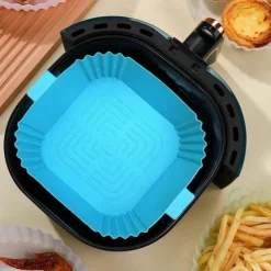 Air Fryer Silicone Bakeware Multi-Functional Barbecue Mat Baking Oven Easy To Clean Oil-Proof Silicone Mat Tray