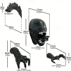 Alien vs. Predator Wall Hanging Set Indoor Personalized Decoration Horror Ornaments