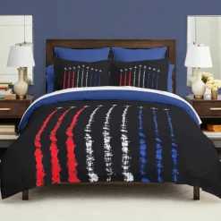 American US Airplanes Duvet Cover Set Independence Day Stylish and Thematic Bedding Set Featuring Iconic Aircraft Designs Soft and Durable Perfect for Aviation Enthusiasts Bedroom Decor
