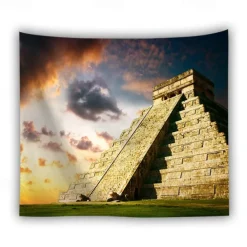 Ancient Egyptian Pyramids Hanging Tapestry Wall Art Large Tapestry Mural Decor Photograph Backdrop Blanket Curtain Home Bedroom Living Room Decoration Medieval