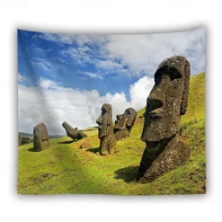 Ancient Egyptian Pyramids Hanging Tapestry Wall Art Large Tapestry Mural Decor Photograph Backdrop Blanket Curtain Home Bedroom Living Room Decoration Medieval