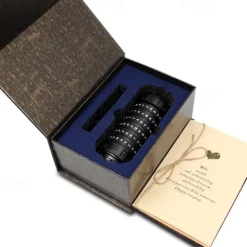 Ancients' Lockbox Puzzle Box,Da Vinci Code Lock in Antique Bronze Perfect Valentine's Day Mother's Day Birthday Gift