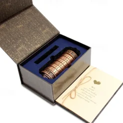 Ancients' Lockbox Puzzle Box,Da Vinci Code Lock in Antique Bronze Perfect Valentine's Day Mother's Day Birthday Gift
