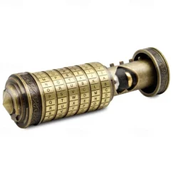 Ancients' Lockbox Puzzle Box,Da Vinci Code Lock in Antique Bronze Perfect Valentine's Day Mother's Day Birthday Gift