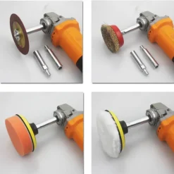 Angle Grinder Bit Extension Shaft 80mm M10 Durable Connecting Rod for Polishing Pad Grinding Connection Adapter Power Tool