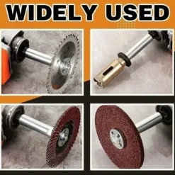 Angle Grinder Bit Extension Shaft 80mm M10 Durable Connecting Rod for Polishing Pad Grinding Connection Adapter Power Tool