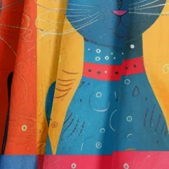 Animal Tablecloths for Family Gathering, Dining Table