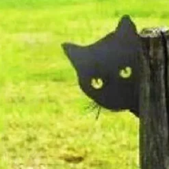 Animals Metal Garden Art Decor, Funny Peeping Cow Metal Wall Sculptures Weatherproof Wrought Iron Art Cow Sign Outdoor Garden Farmhouse Decor Cow Wall Decor