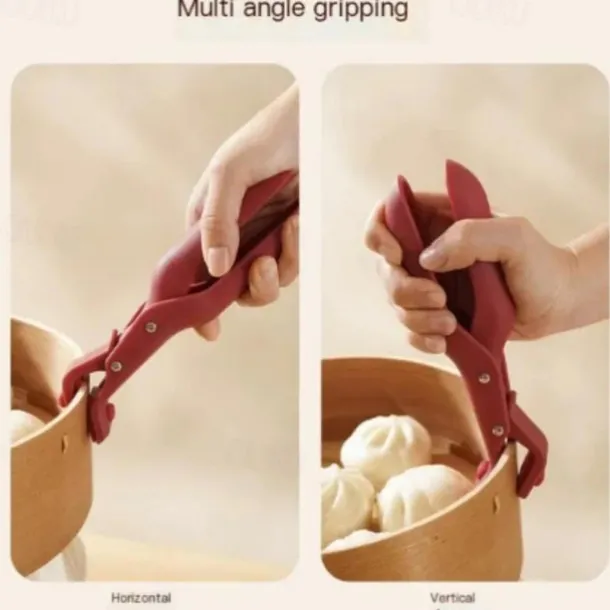 Anti Scald Plate Bowl Dish Pot Holder Holder Silicon Clamp Anti-hot Clip Lifter Kitchen Oven Accessories Tool