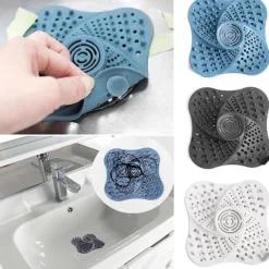 Anti-blocking Hair Catcher Hair Stopper Plug Trap Shower Floor Drain Covers Sink Strainer Filter Bathroom Kitchen Accessories
