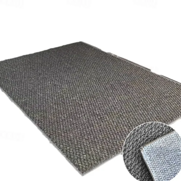 Anti-cat scratch pet mat entry door porch imitation sisal mat simple advanced study tea room non-slip mat