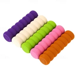 Anti-Collision Door Handle Cover Door Pull Protective Sleeve Child Safety Super Soft Foam Safety Spiral Cover for Hot Doors Non-Toxic