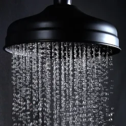 Antique Shower System Faucet Combo Set, 8