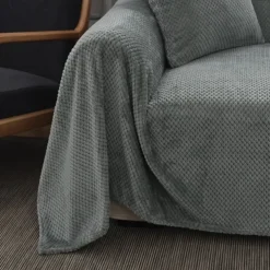 Anti-Scratch Cat Sofa Cover Blanket Sofa Slipcover,Soft Fuzzy Bedding Blankets ,Furniture Protector from Pet Scratch, Premium Fluffy Blankets Plush Fleece Throw Dog Bed