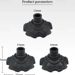 Anti-Slip Foot Sleeves with Reinforced Bottom - Durable Leg Caps for Camping Chairs & Tables - Extra Grip on Uneven Surfaces