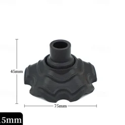 Anti-Slip Foot Sleeves with Reinforced Bottom - Durable Leg Caps for Camping Chairs & Tables - Extra Grip on Uneven Surfaces