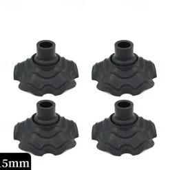 Anti-Slip Foot Sleeves with Reinforced Bottom - Durable Leg Caps for Camping Chairs & Tables - Extra Grip on Uneven Surfaces