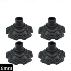 Anti-Slip Foot Sleeves with Reinforced Bottom - Durable Leg Caps for Camping Chairs & Tables - Extra Grip on Uneven Surfaces