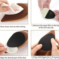 Anti-slip Stickers for Soles Mute Sneaker Pad Sneaker Bottom Grip Pad Non-slip Shoe Grips Non-slip