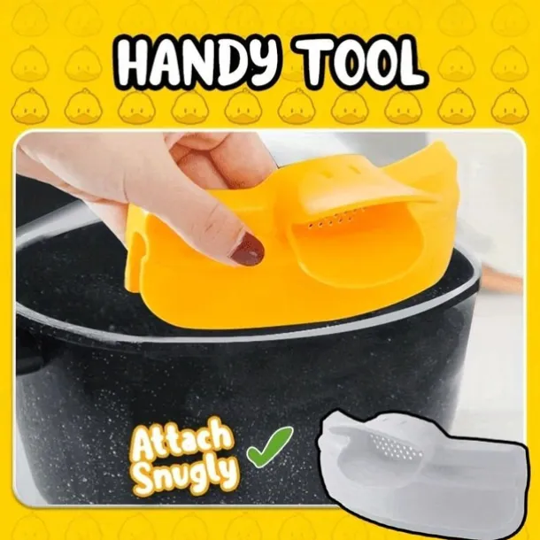 Anti-splash Leak Kitchenware Pots Round Mouth Edge Conductors Duckbill Liquid Conductors Soup Pourer Kitchen Gadgets