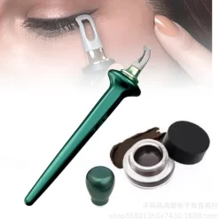 Arcbelle Eyeliner Set - Multi-Purpose Make-Up Application Tool,Easy Application Eyeliner Pen with Silicone Tool for Precise Eye and Lip