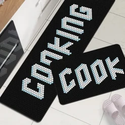 Area Rug Kitchen Rug Mat Non-Slip Oil Proof Floor Mat Livingroom Rug Indoor Outdoor Mat Bedroom Decor Bathroom Mat Entrance Rug Door Mat
