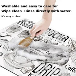 Area Rug Kitchen Rug Mat Non-Slip Oil Proof Floor Mat Livingroom Rug Indoor Outdoor Mat Bedroom Decor Bathroom Mat Entrance Rug Door Mat