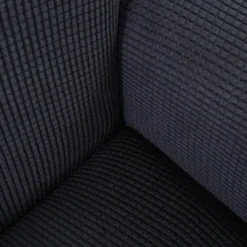 Armchair Cover Slipcover T-shaped Jacquard Corn Fleece Tub Chair for Living Room Bedroom Office Elastic Single Sofa Covers Home Bar Counter