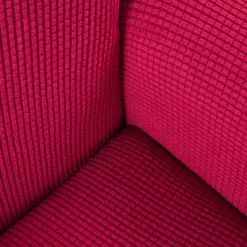 Armchair Cover Slipcover T-shaped Jacquard Corn Fleece Tub Chair for Living Room Bedroom Office Elastic Single Sofa Covers Home Bar Counter