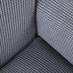 Armchair Cover Slipcover T-shaped Jacquard Corn Fleece Tub Chair for Living Room Bedroom Office Elastic Single Sofa Covers Home Bar Counter