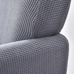 Armchair Cover Slipcover T-shaped Jacquard Corn Fleece Tub Chair for Living Room Bedroom Office Elastic Single Sofa Covers Home Bar Counter