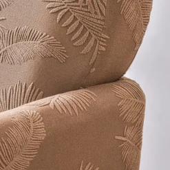 Armchair Cover Tub Chair Slipcover T-shaped Jacquard for Living Room Bedroom Office Elastic Single Sofa Covers Home Bar Counter