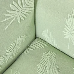 Armchair Cover Tub Chair Slipcover T-shaped Jacquard for Living Room Bedroom Office Elastic Single Sofa Covers Home Bar Counter