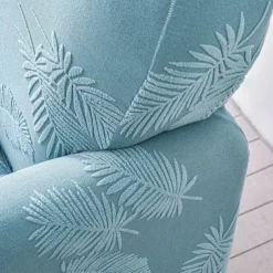 Armchair Cover Tub Chair Slipcover T-shaped Jacquard for Living Room Bedroom Office Elastic Single Sofa Covers Home Bar Counter