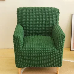 Armchair Cover Tub Chair Slipcover T-shaped Jacquard for Living Room Bedroom Office Elastic Single Sofa Covers Home Bar Counter