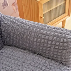 Armchair Cover Tub Chair Slipcover T-shaped Jacquard for Living Room Bedroom Office Elastic Single Sofa Covers Home Bar Counter