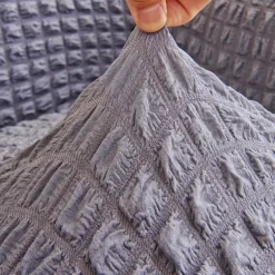 Armchair Cover Tub Chair Slipcover T-shaped Jacquard for Living Room Bedroom Office Elastic Single Sofa Covers Home Bar Counter