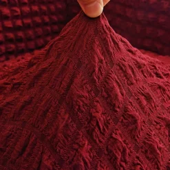 Armchair Cover Tub Chair Slipcover T-shaped Jacquard for Living Room Bedroom Office Elastic Single Sofa Covers Home Bar Counter