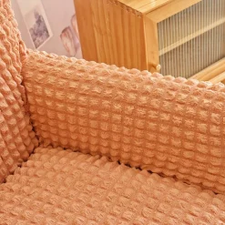 Armchair Cover Tub Chair Slipcover T-shaped Jacquard for Living Room Bedroom Office Elastic Single Sofa Covers Home Bar Counter