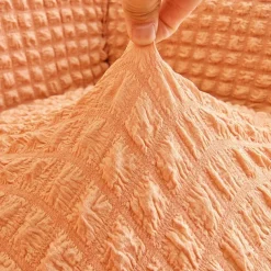 Armchair Cover Tub Chair Slipcover T-shaped Jacquard for Living Room Bedroom Office Elastic Single Sofa Covers Home Bar Counter