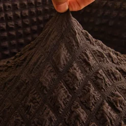 Armchair Cover Tub Chair Slipcover T-shaped Jacquard for Living Room Bedroom Office Elastic Single Sofa Covers Home Bar Counter