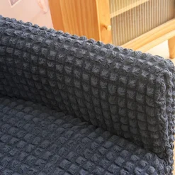 Armchair Cover Tub Chair Slipcover T-shaped Jacquard for Living Room Bedroom Office Elastic Single Sofa Covers Home Bar Counter