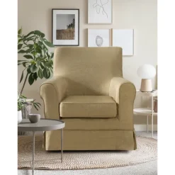 Armchair Sofa Cover Solid Color Quilted Slipcovers LITB PRIME cover Ektcover