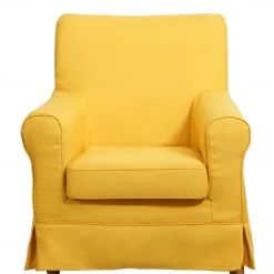 Armchair Sofa Cover Solid Color Quilted Slipcovers LITB PRIME cover Ektcover